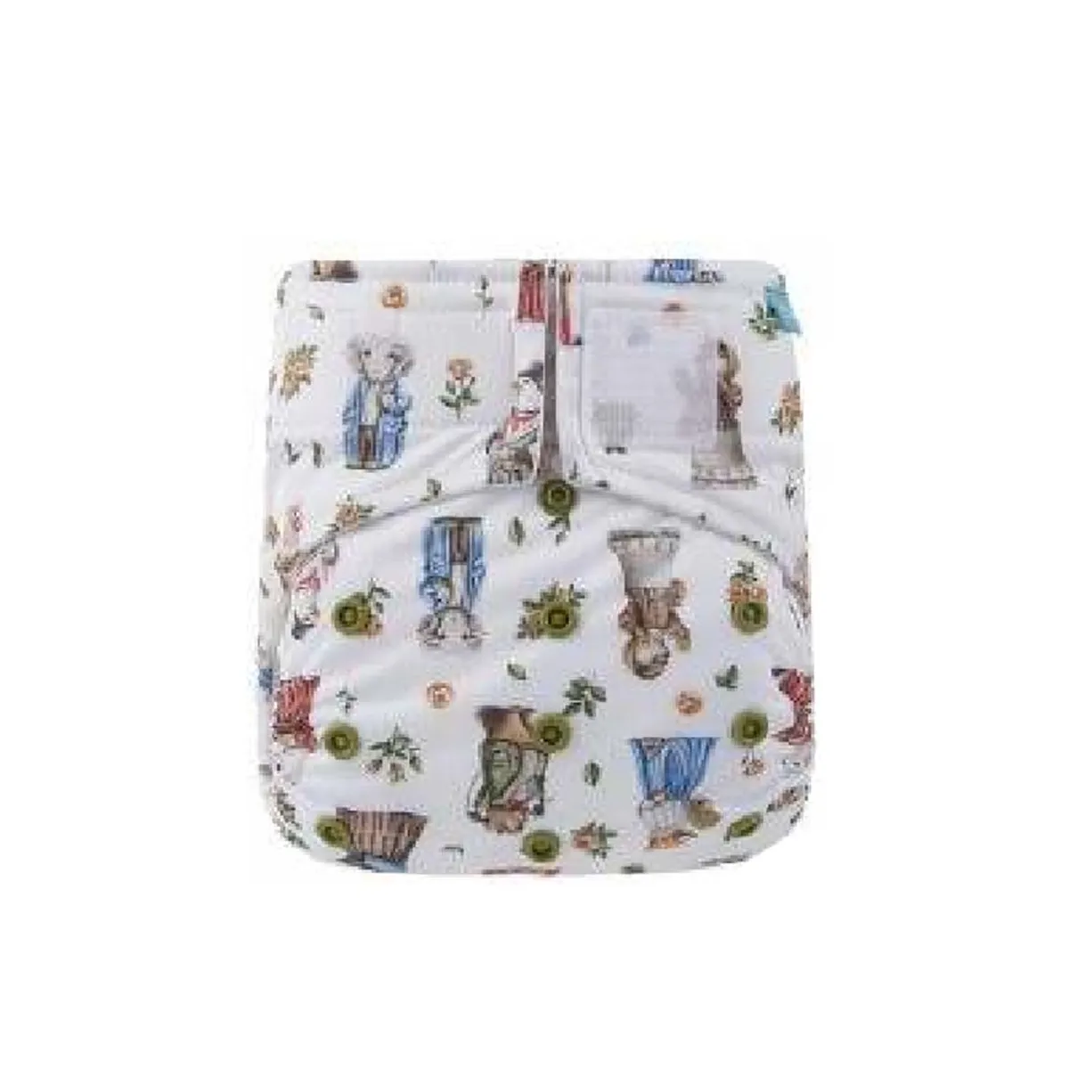 GENERICO - Pañal de Tela Ecológico Algodón Orgánico Velcro