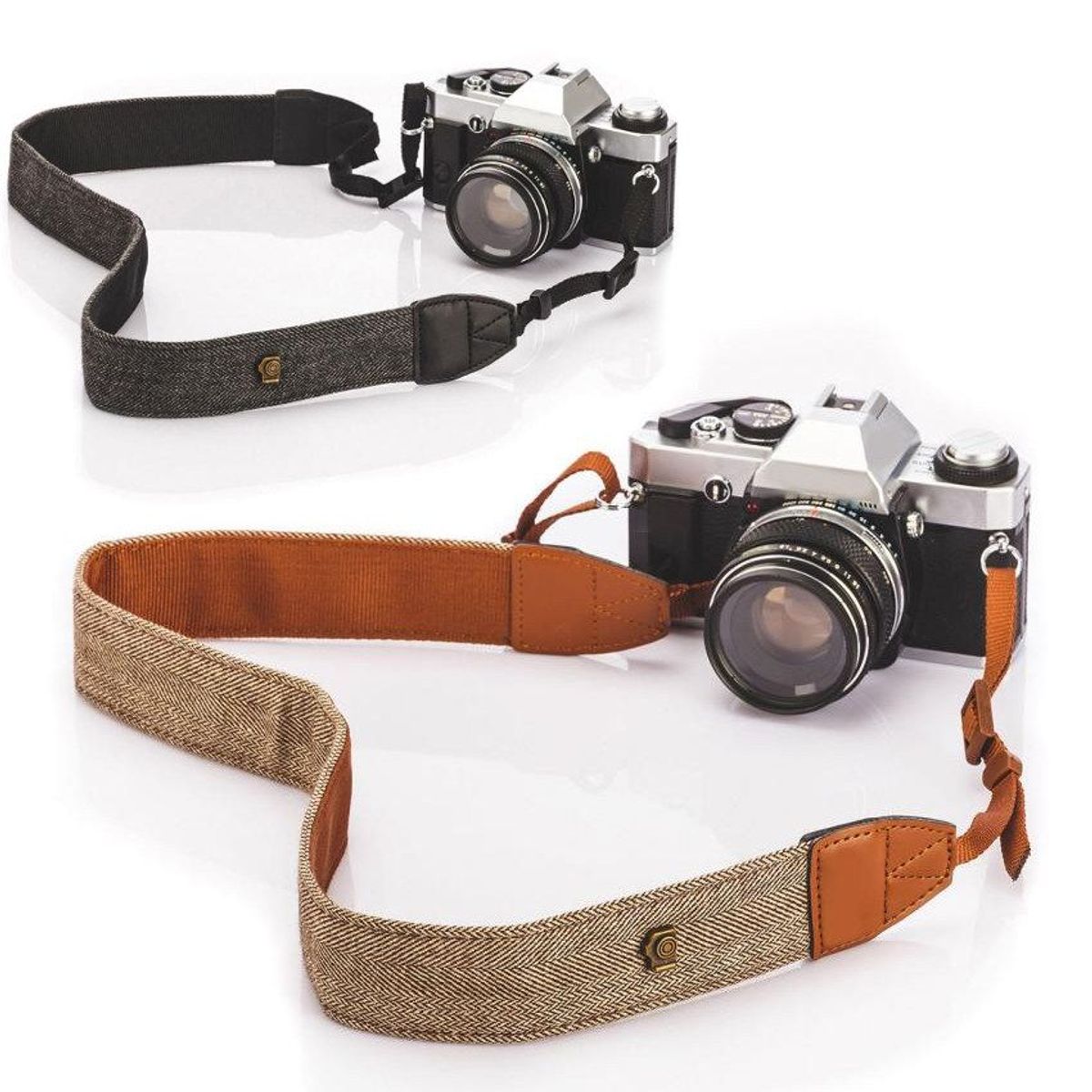 GENERICO - Correa  algodón cuero cuello cámara dslr nikon canon sony fujifilm