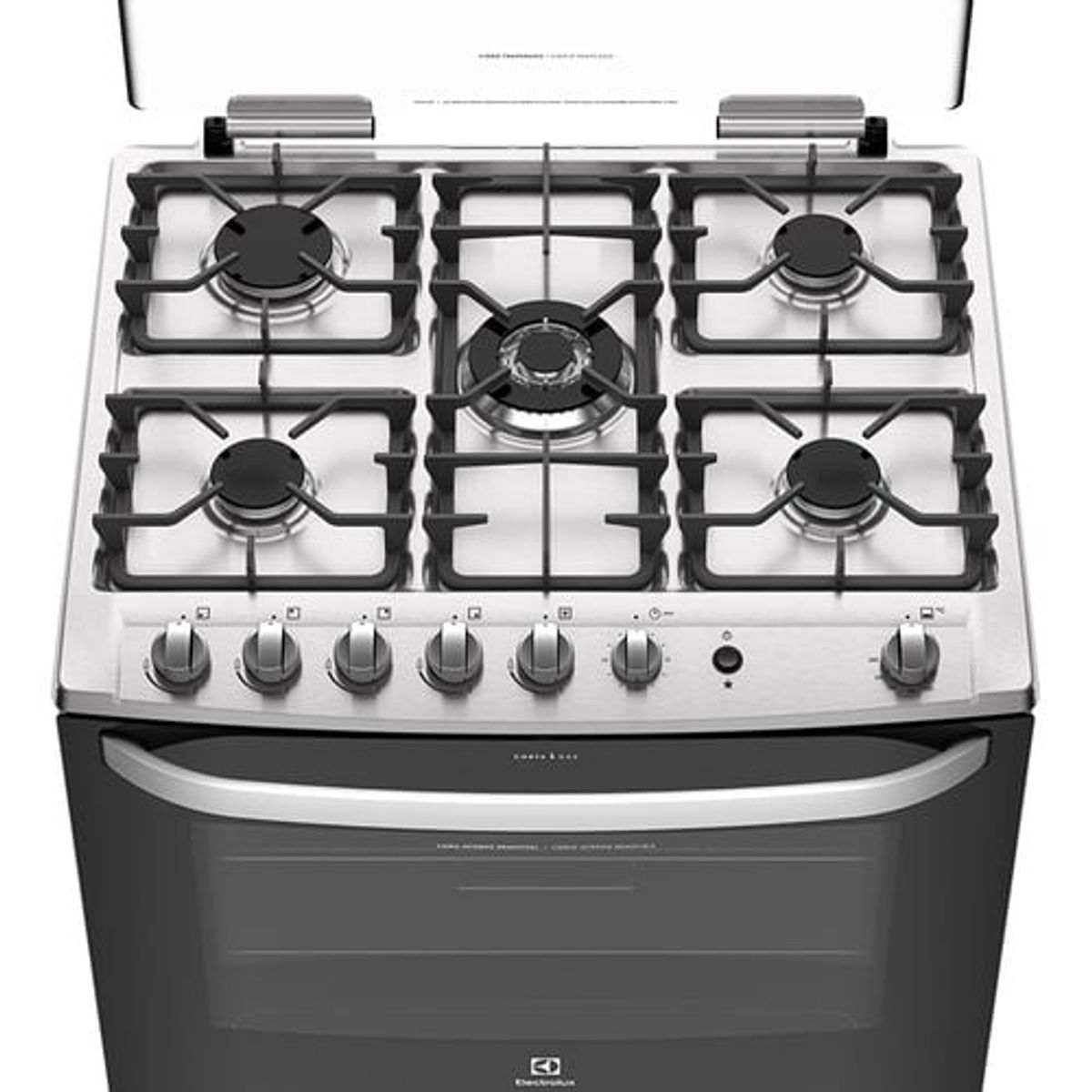 ELECTROLUX - Cocina Electrolux 5 quemadores con Triple Llama y Timer 76USS