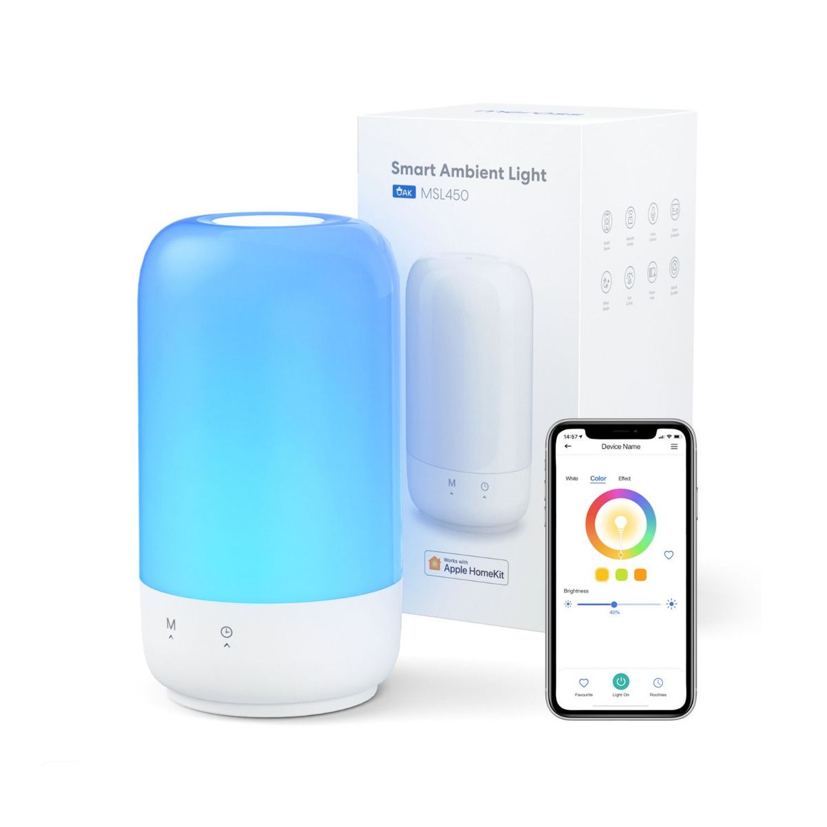 HOME ELECTRO - Lámpara Inteligente Apple HomeKit