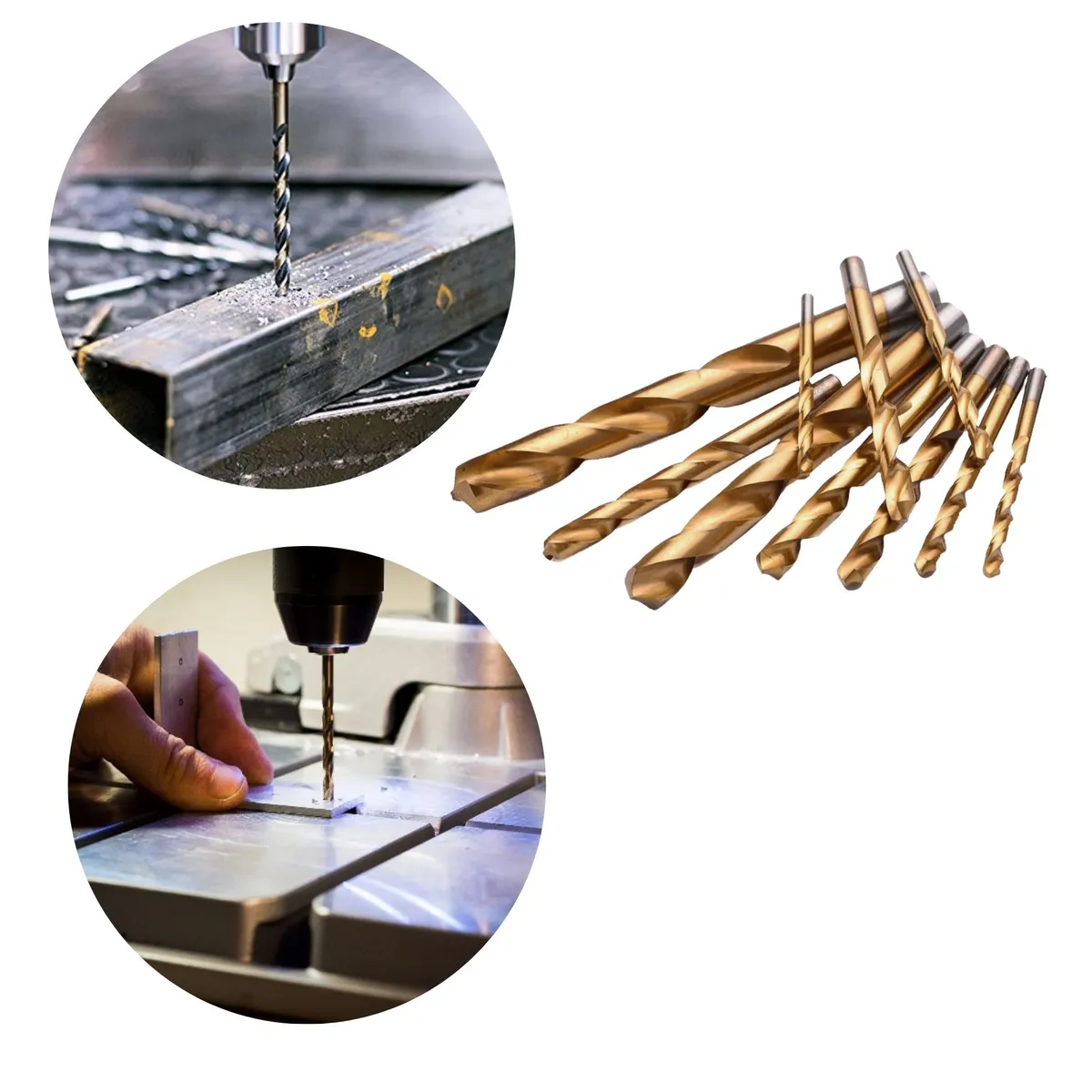 TRUPER - BROCA DE METAL JUEGO 10 piezas, Truper Expert