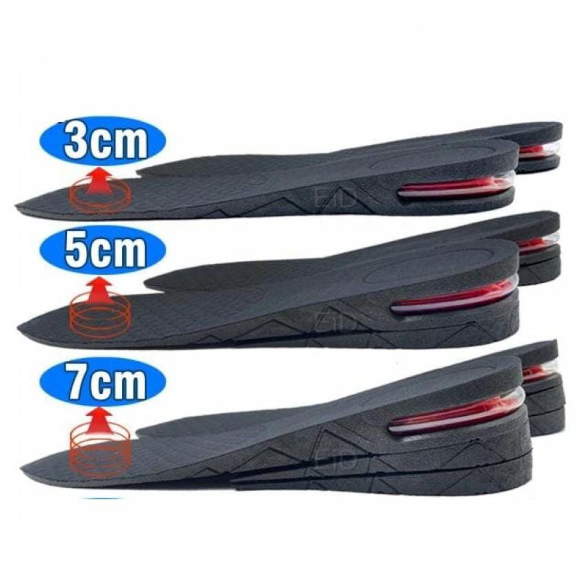 GENERICO - Plantilla Invisible Eleva Crece Estatura