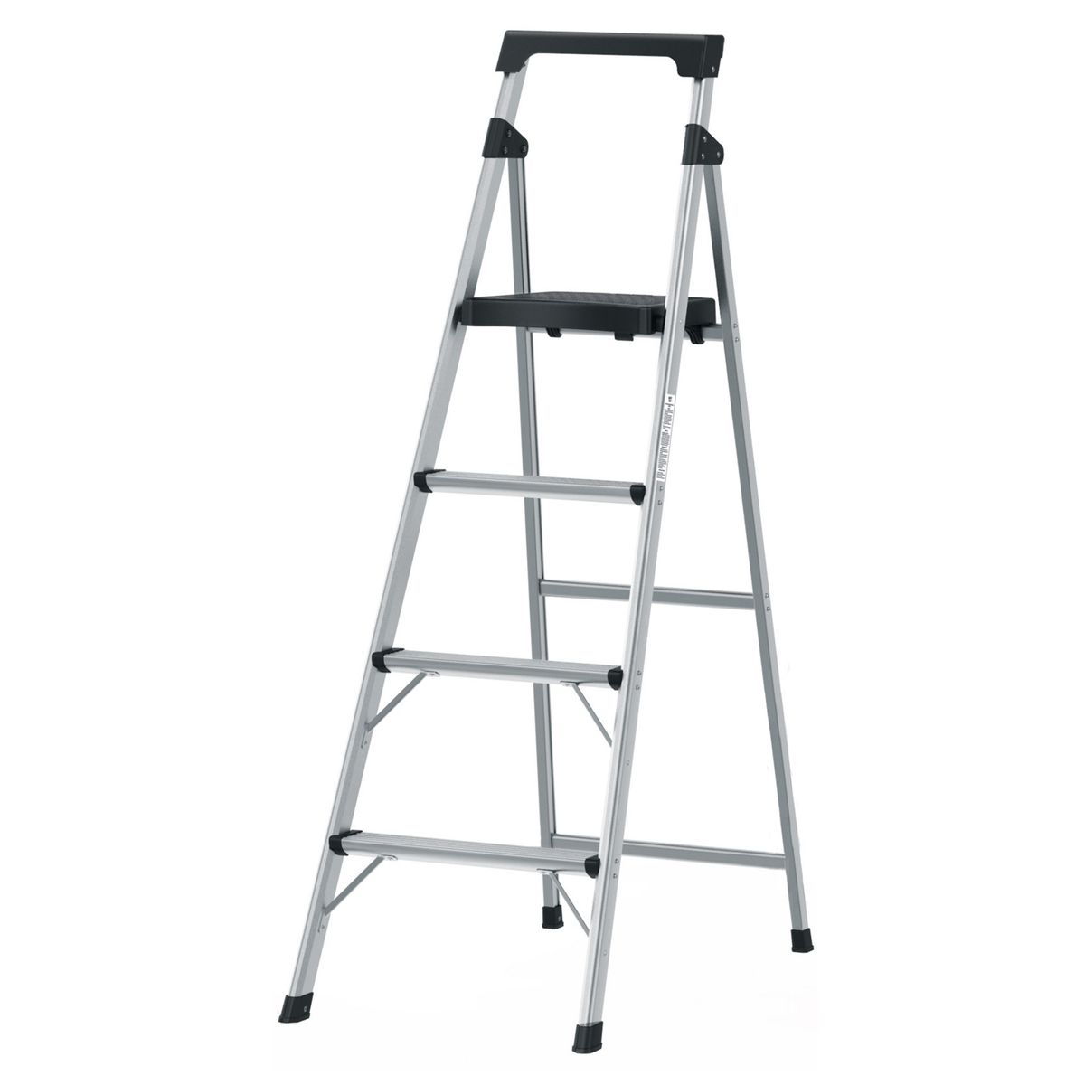 TRUPER - Escalera tijera plegable 4 peldaños, truper