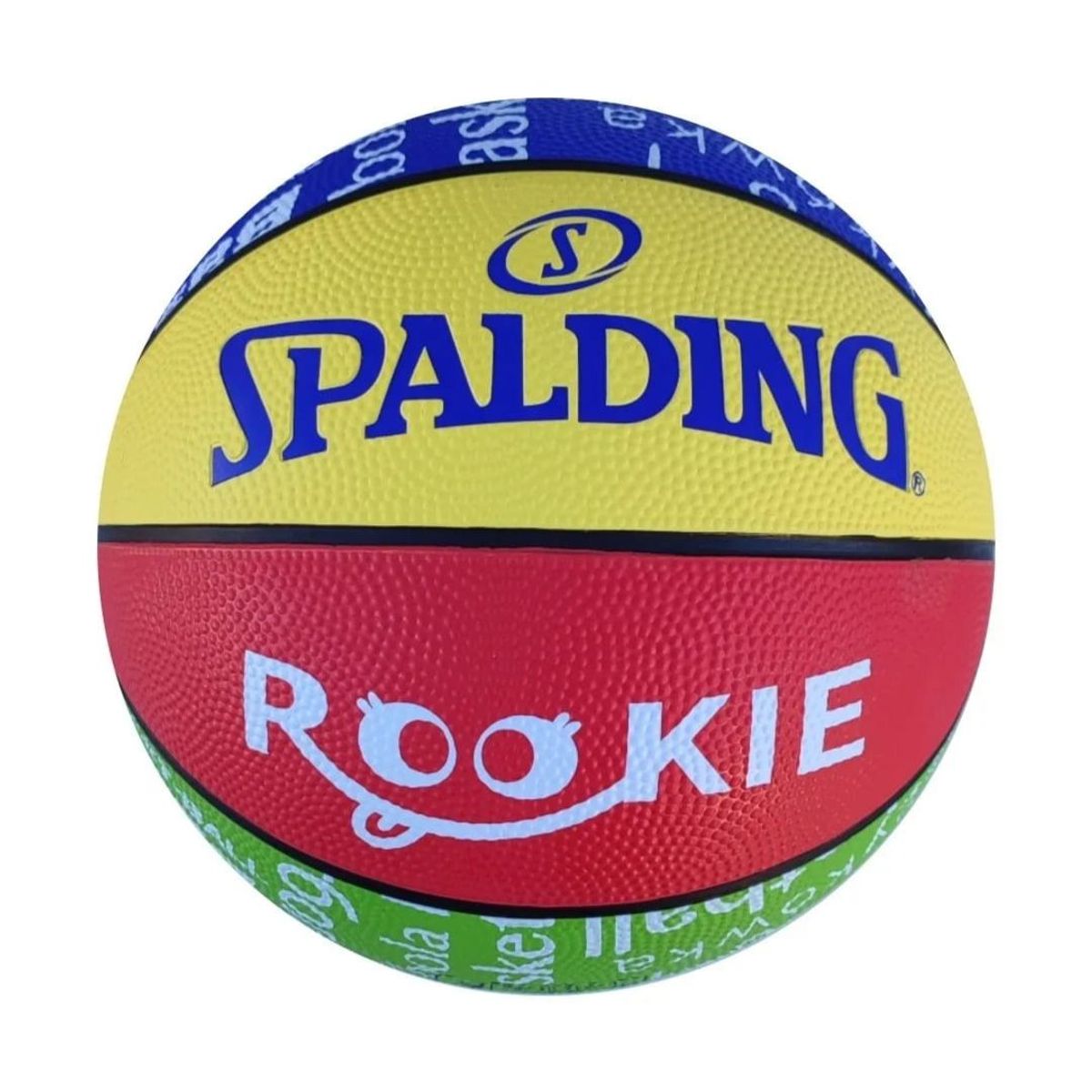 SPALDING - PELOTA PARA BASKET SPALDING ROOKIE MULTICOLOR - TALLA 5