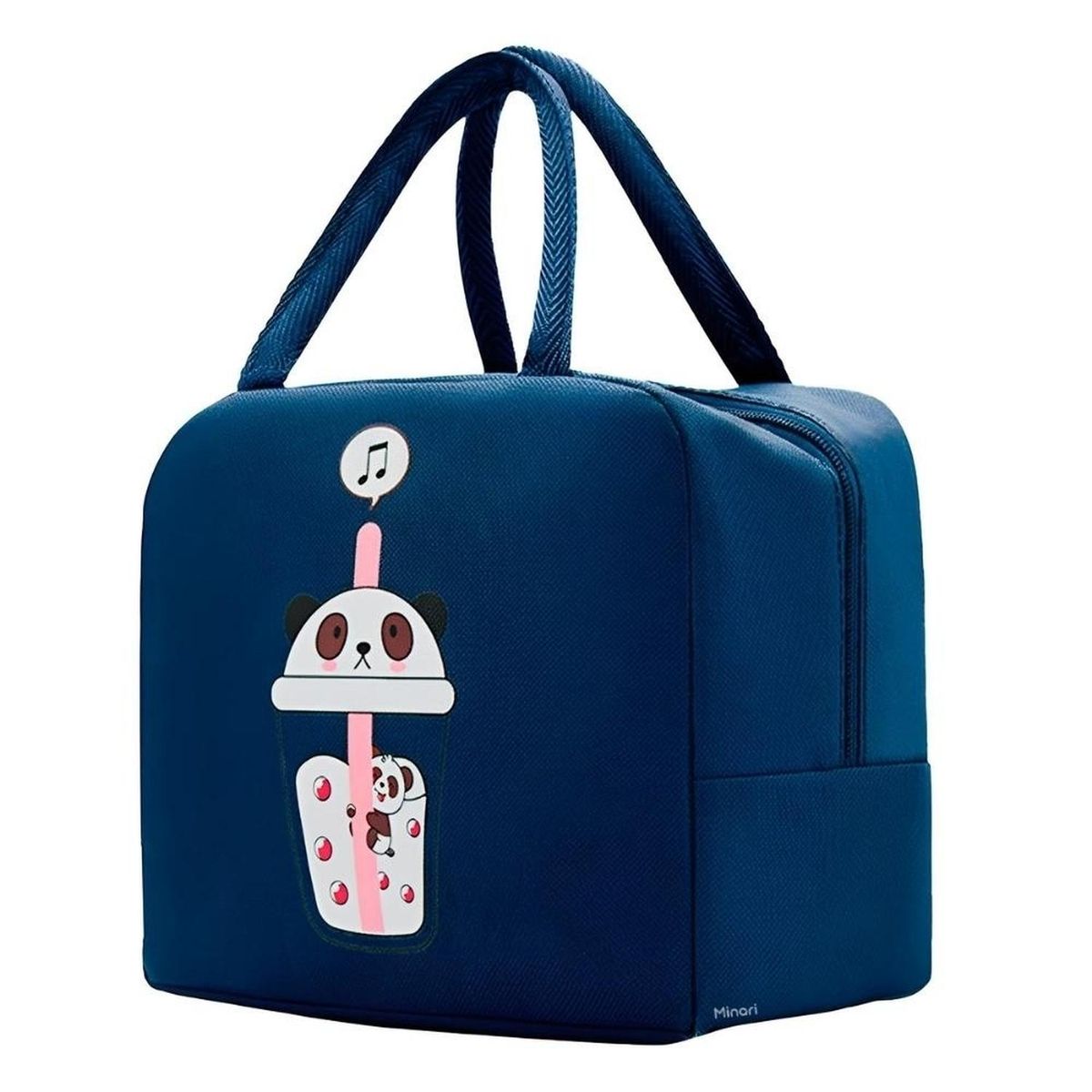 MINARI - Lonchera Térmica para Niños Bolsa Impermeable Azul 721L.