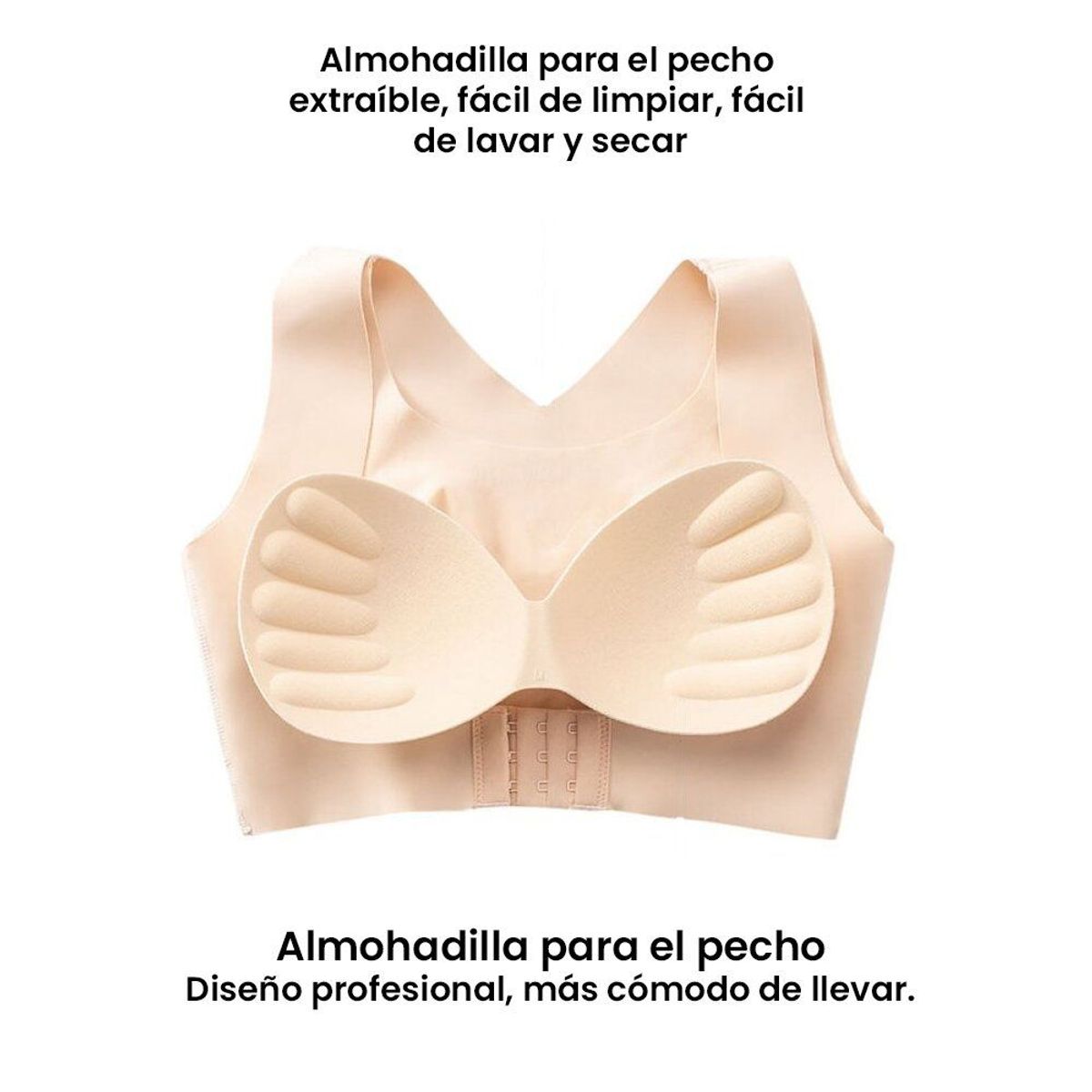GENERICO - Brasier Reafirmante Push Up Corrector de Postura