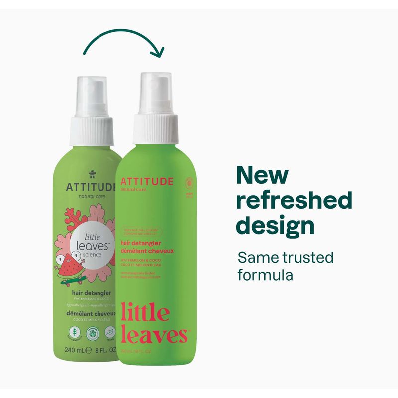 ATTITUDE - Attitude Spray para Peinar Natural Kids Sandia y Coco