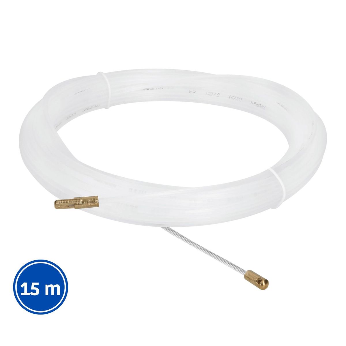 TRUPER - Pasacable electrico nylon 15 m cable, truper