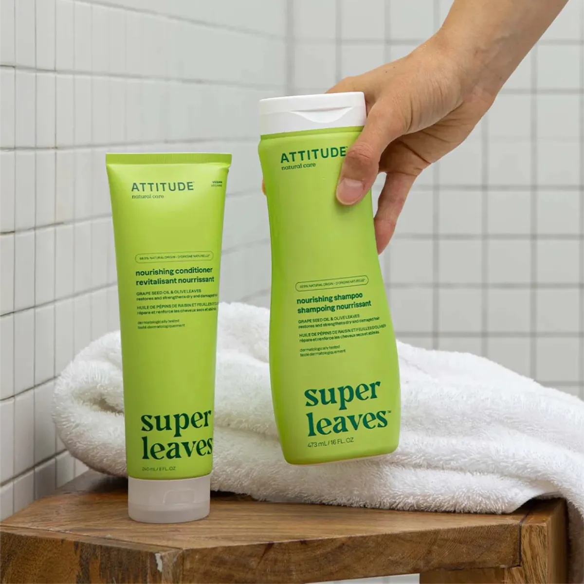 ATTITUDE - Attitude Shampoo Natural Nutre y Fortalece