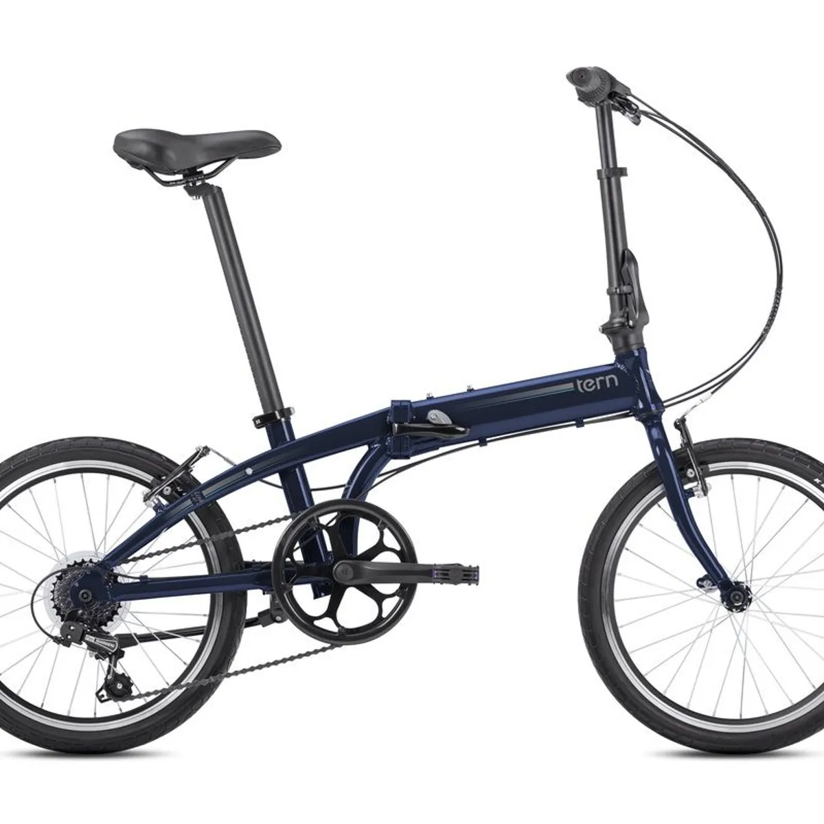 TERN - Bicicleta plegable Tern Link A7 Midnight Blue 10 años de garantia