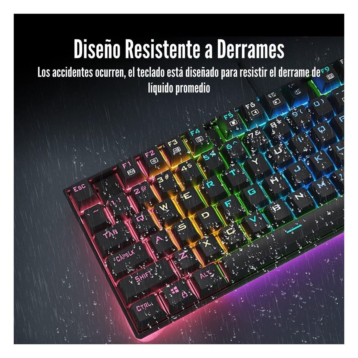 REDRAGON - Redragon - Teclado Kumara K552 RGB TKL Switch Blue - Black