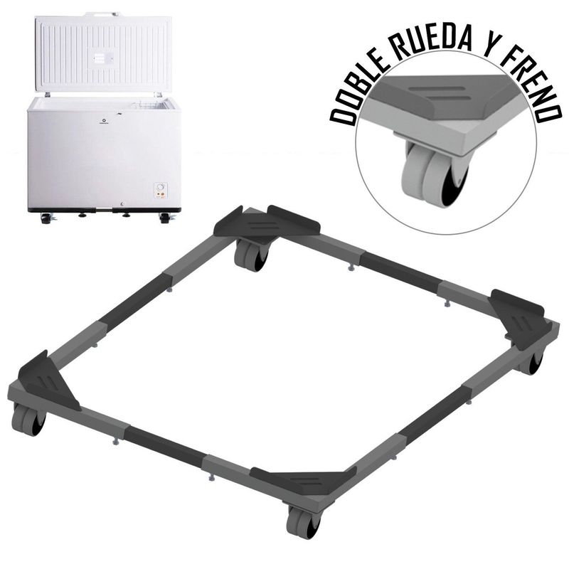 SUPER RACK - Base Móvil para Congeladora Multiusos