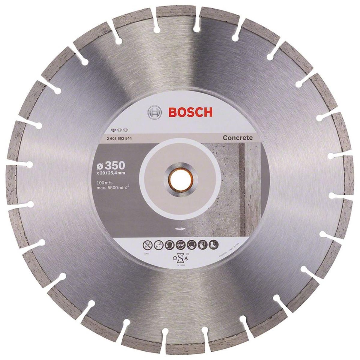 BOSCH - Disco Diamantado Segmentado para Concreto 14 Bosch 2608602544-000