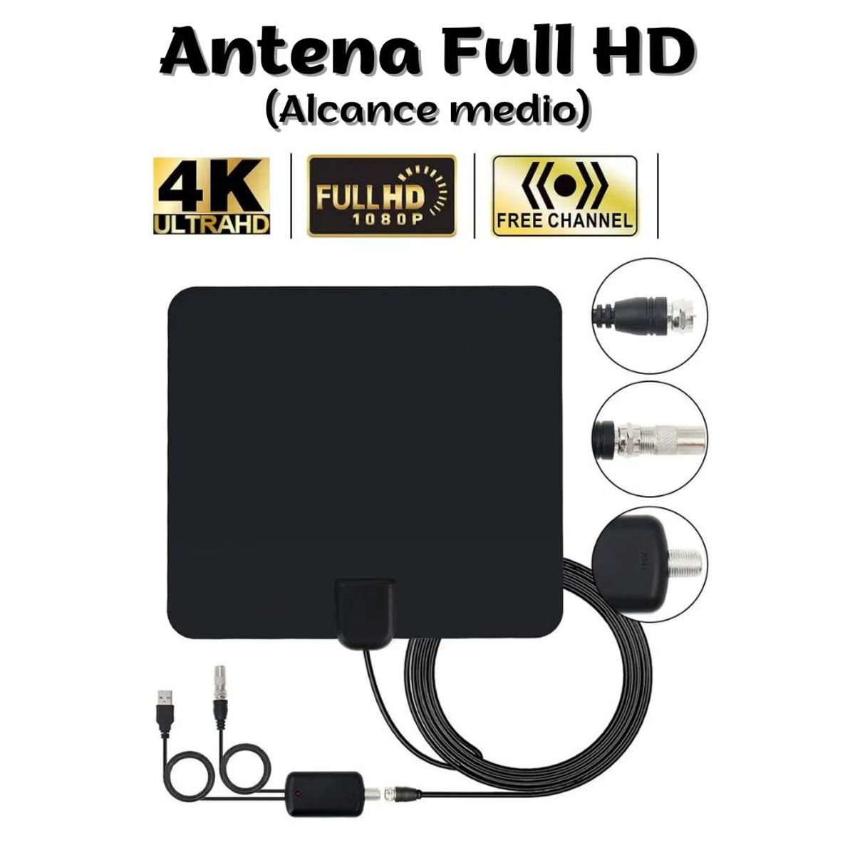 SHEEPBUSTER - Antena TV HD Alcance medio INTERIOR