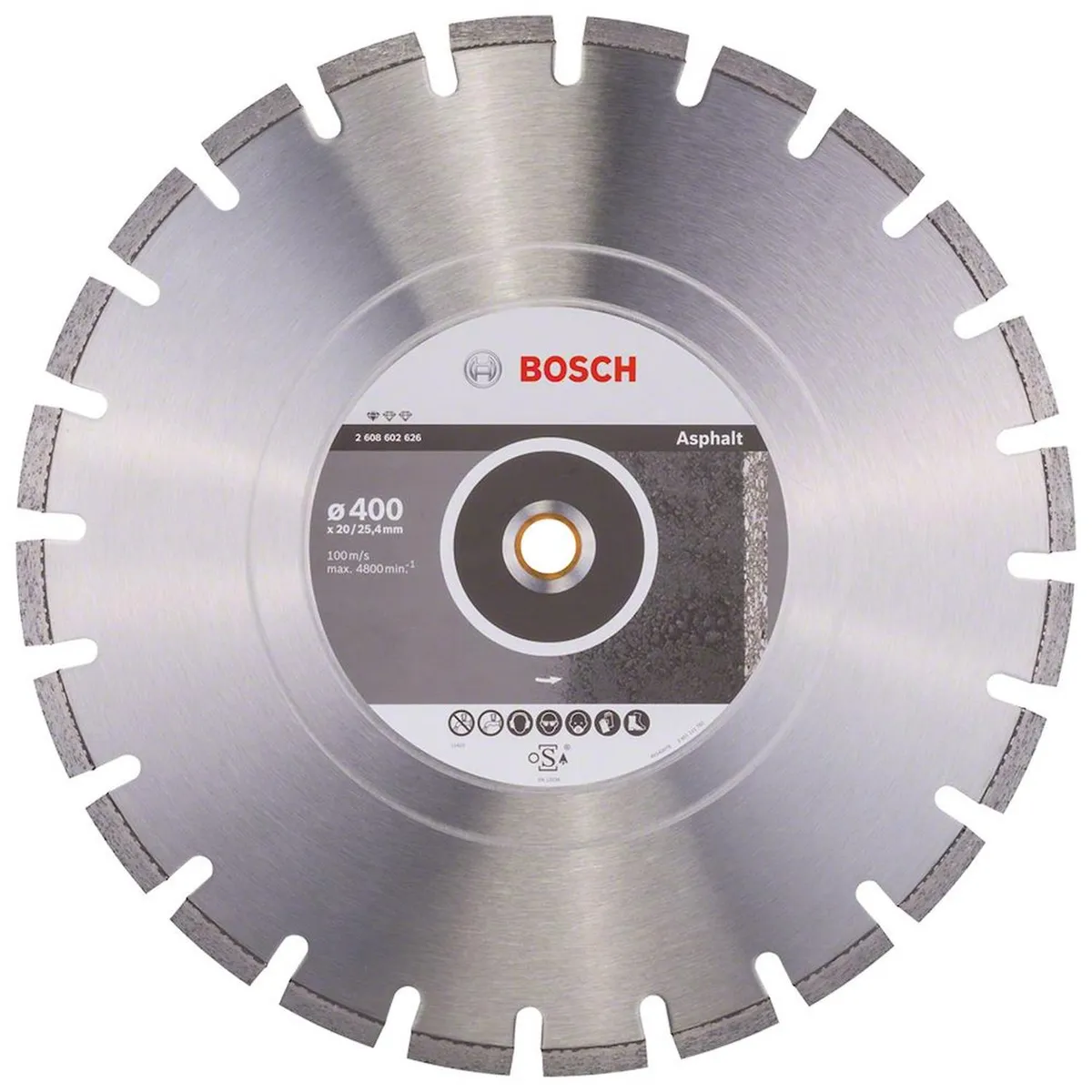 BOSCH - Disco Diamantado Segmentado para Asfalto 16 Bosch 2608602626-000