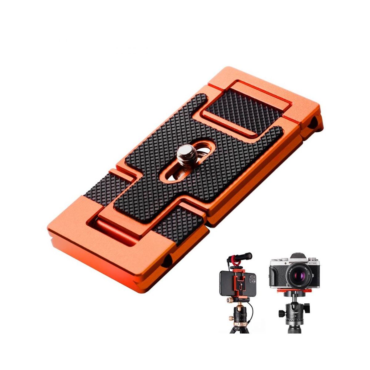 K&F CONCEPT - Placa de Montaje K&F Concept  KF31.027 para Tripode.