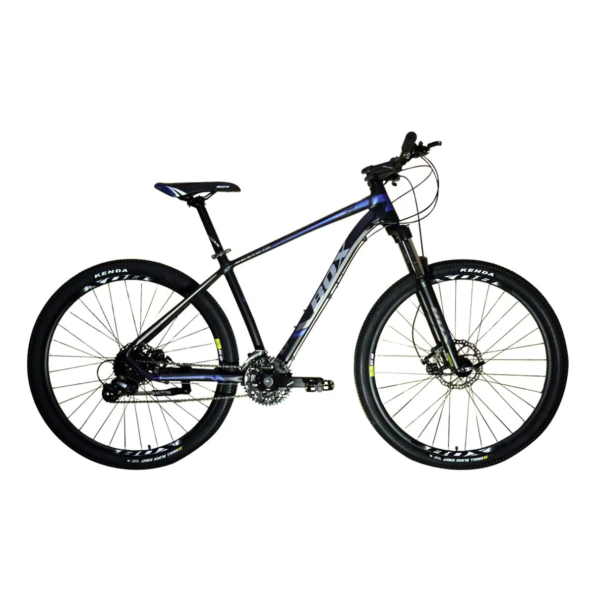 BOX BIKE - Bicicleta Box de Aluminio Modelo Evans Aro 29 - Azul