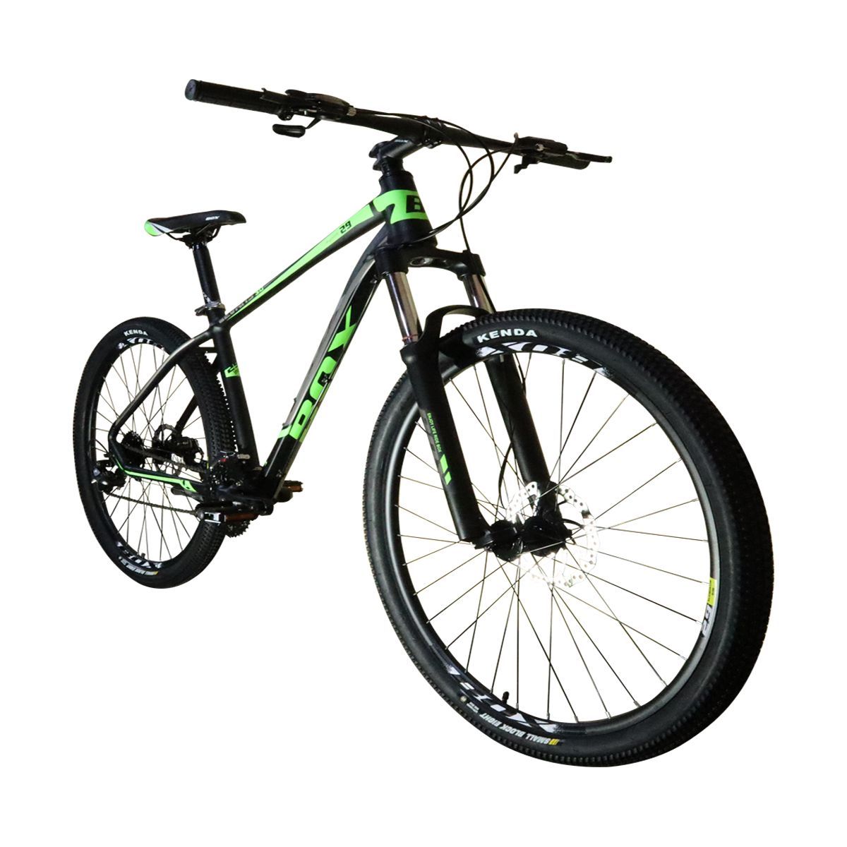 BOX BIKE - Bicicleta Box de Aluminio Modelo Evans Aro 29 - Verde