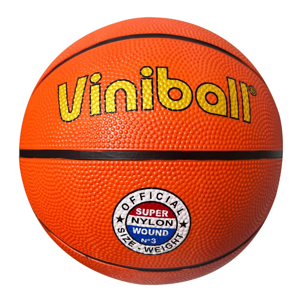 VINIBALL - Pelota de Básket Viniball Junior Naranja Talla 3