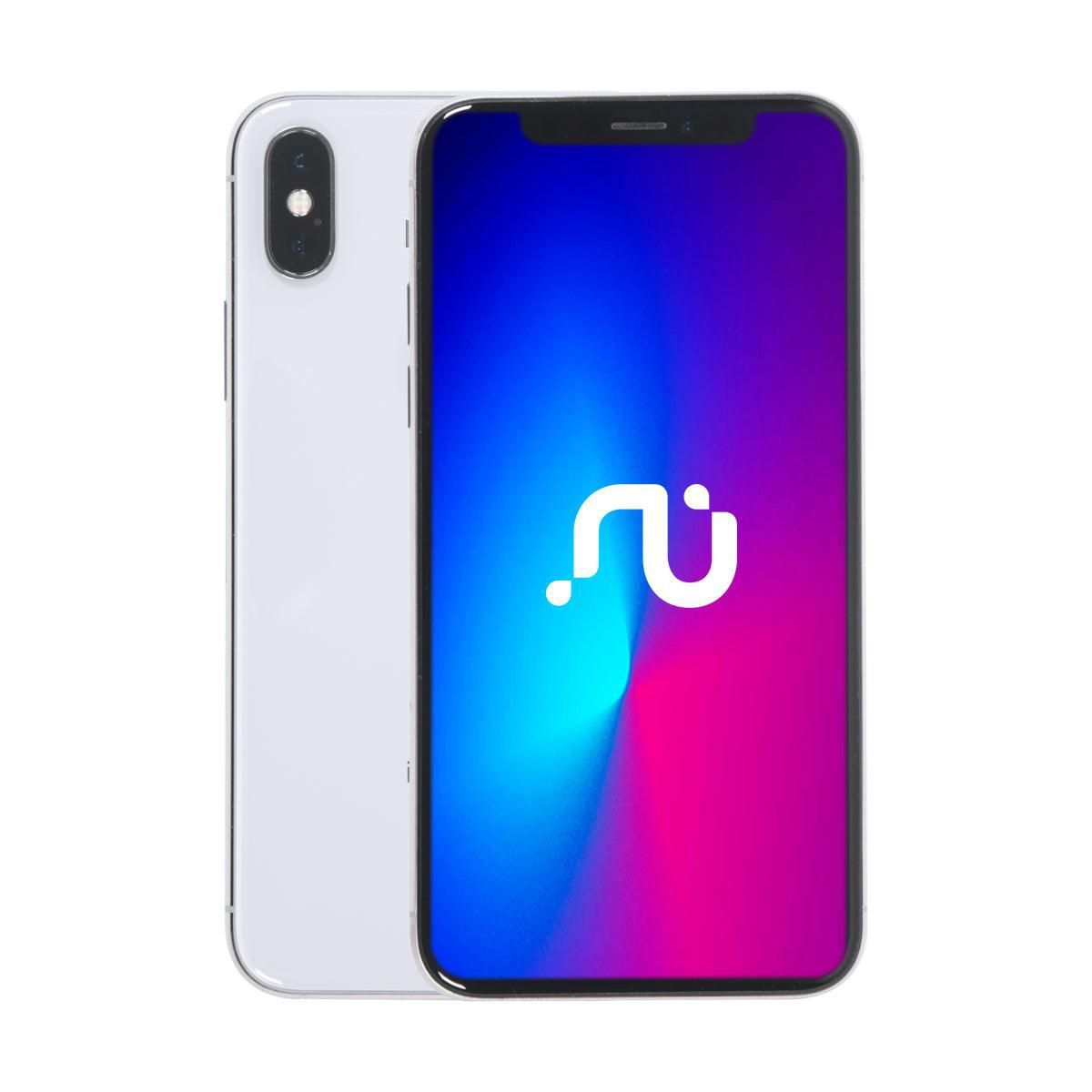 APPLE - Celular Apple iPhone X Plata 256 GB Reacondicionado