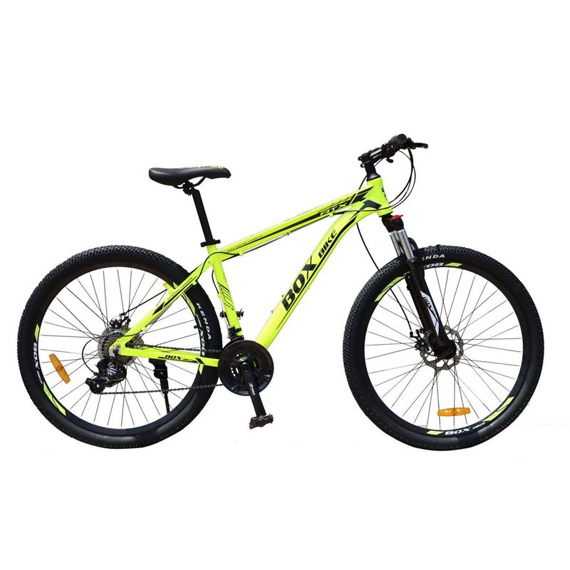 BOX BIKE - Bicicleta Box de Aluminio Aro 29 -  Verde Lima
