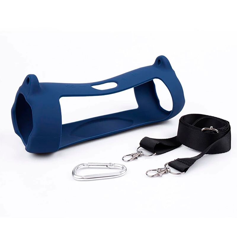 GENERICO - Funda Estuche de Silicona para Parlante Bluetooth Jbl Charge 5 - Azul