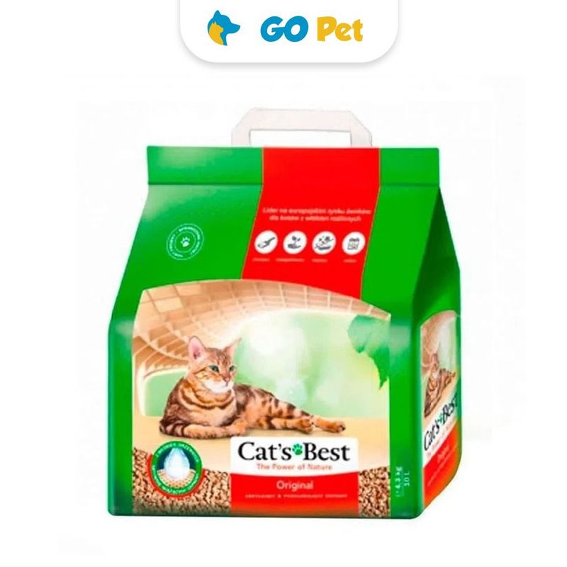 CATS BEST - Cats Best Original 4.3 Kg Arena para Gatos