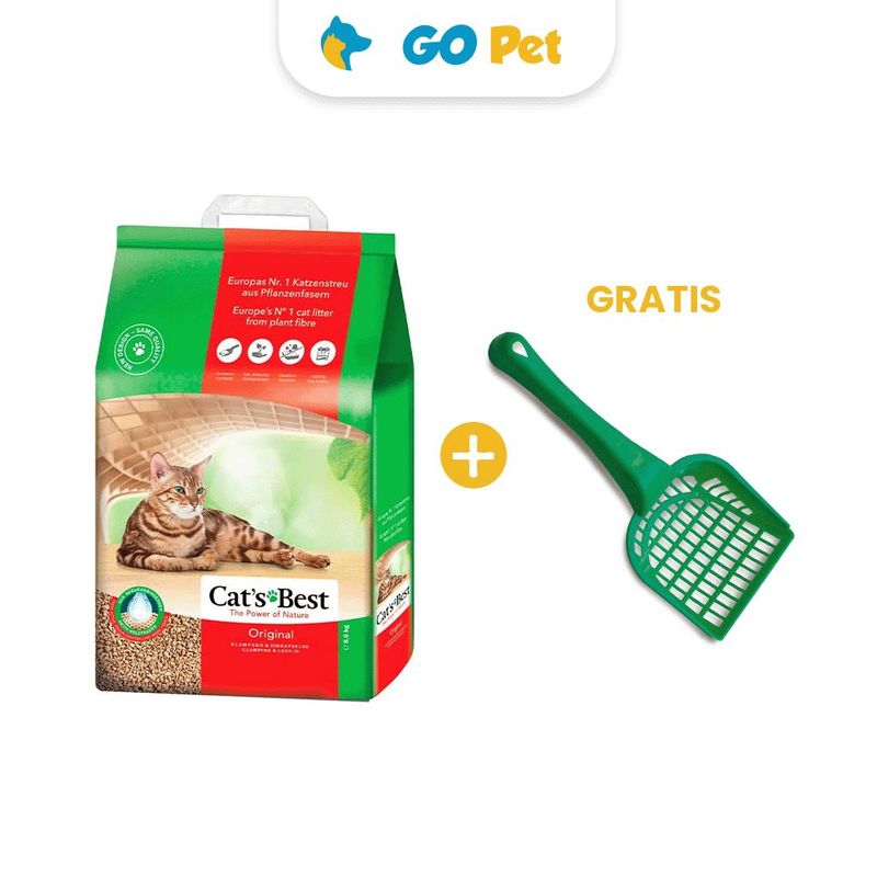 CATS BEST - Cats Best Original 8.6 Kg + GRATIS 1 Pala de Arena