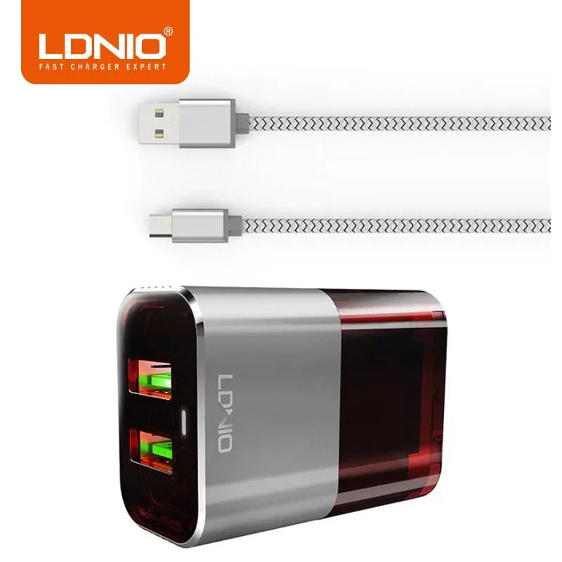 GENERICO - Cargador de pared con puerto usb y carga rápida