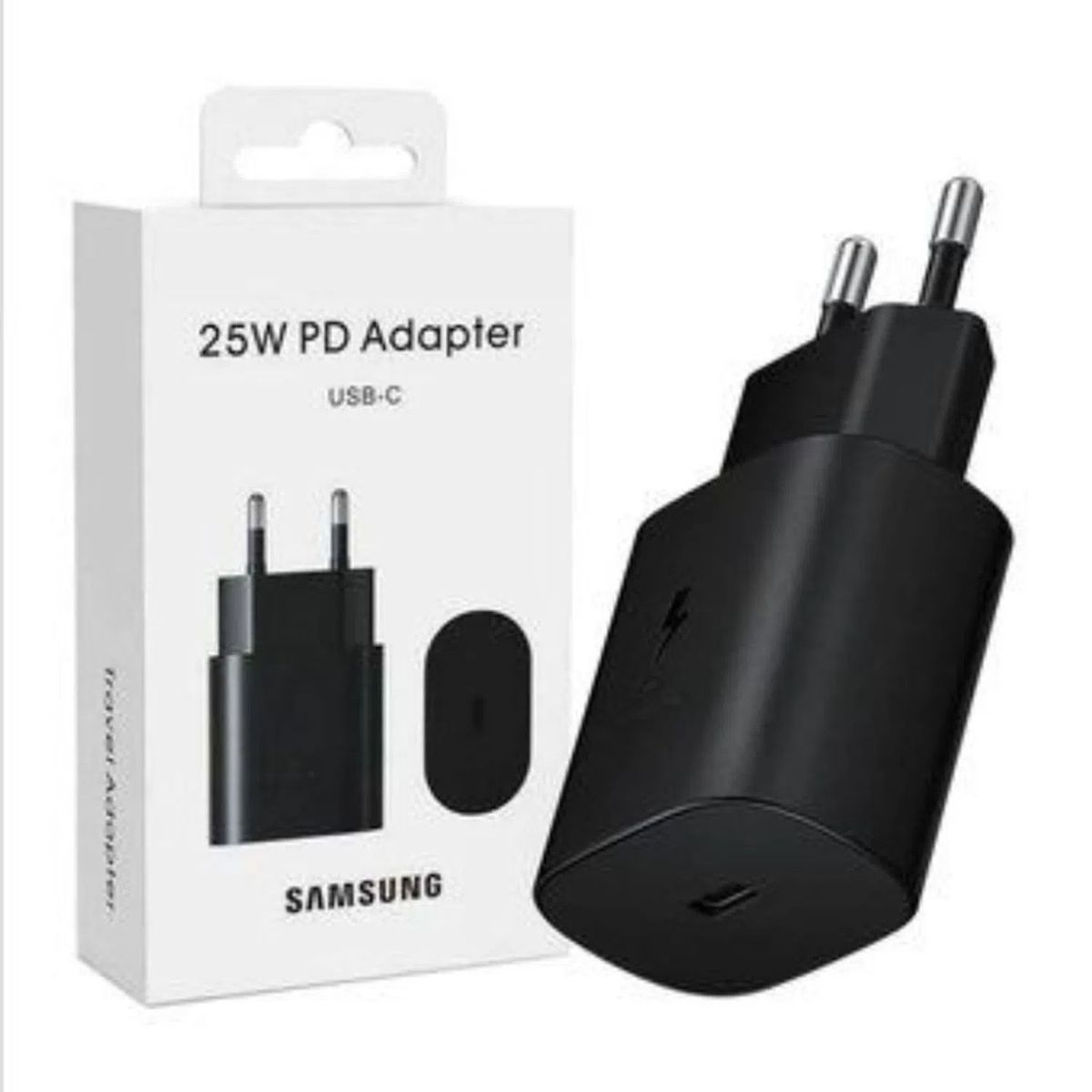 SAMSUNG - Samsung Adaptador 25W - Sin Cable - Negro - Original