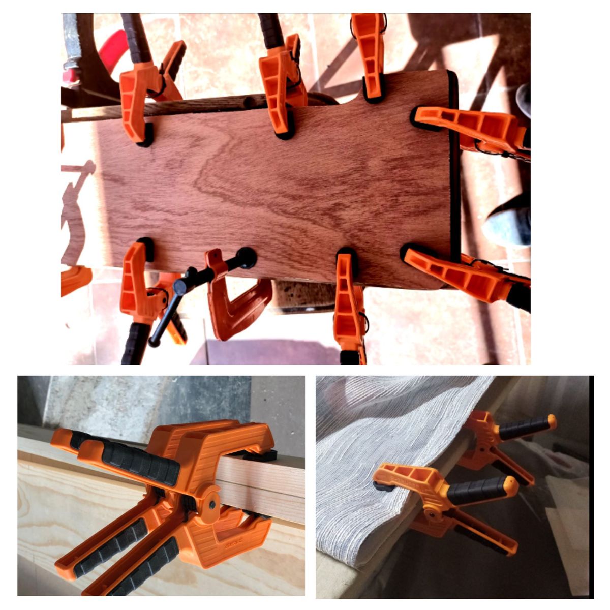 TRUPER - Prensa de resorte carpintero 6pulg Pack 4Und Truper