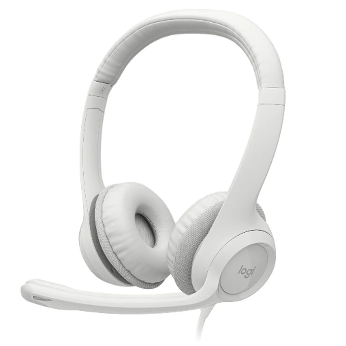 LOGITECH - Audifono con Microfono Logitech H390 Usb Cable Blanco