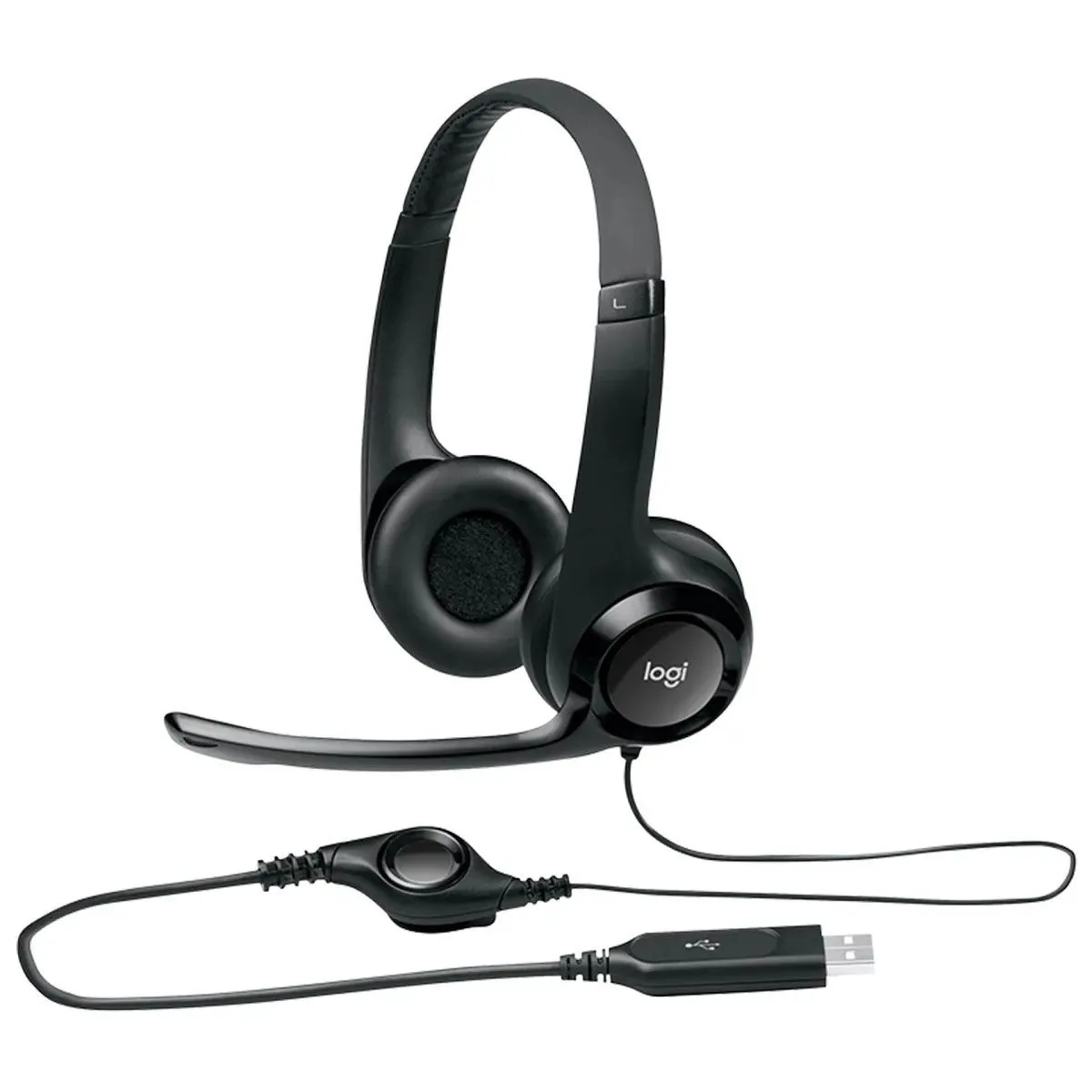 LOGITECH - Audifono con Microfono Logitech H390 Usb Cable