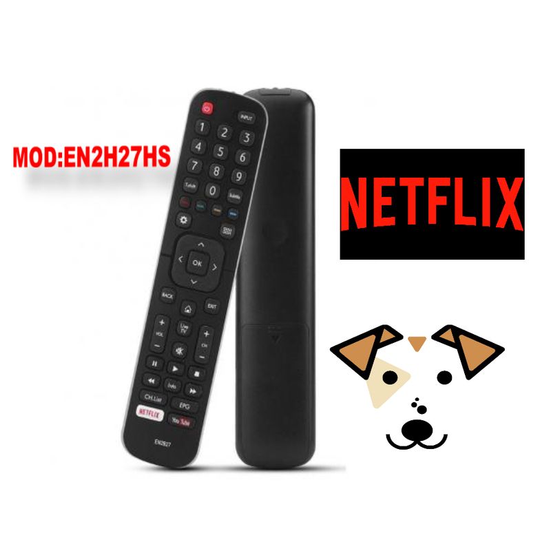 UNIVERSAL - Control Remoto Hisense Smart Tv Led