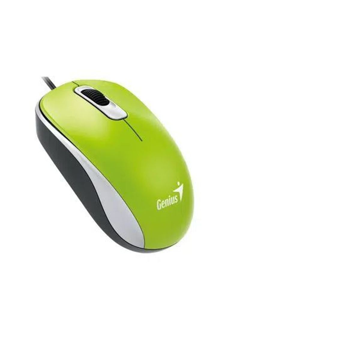 GENIUS - Mouse Genius Dx 110 Verde Cableado Usb Optico Pc Laptop
