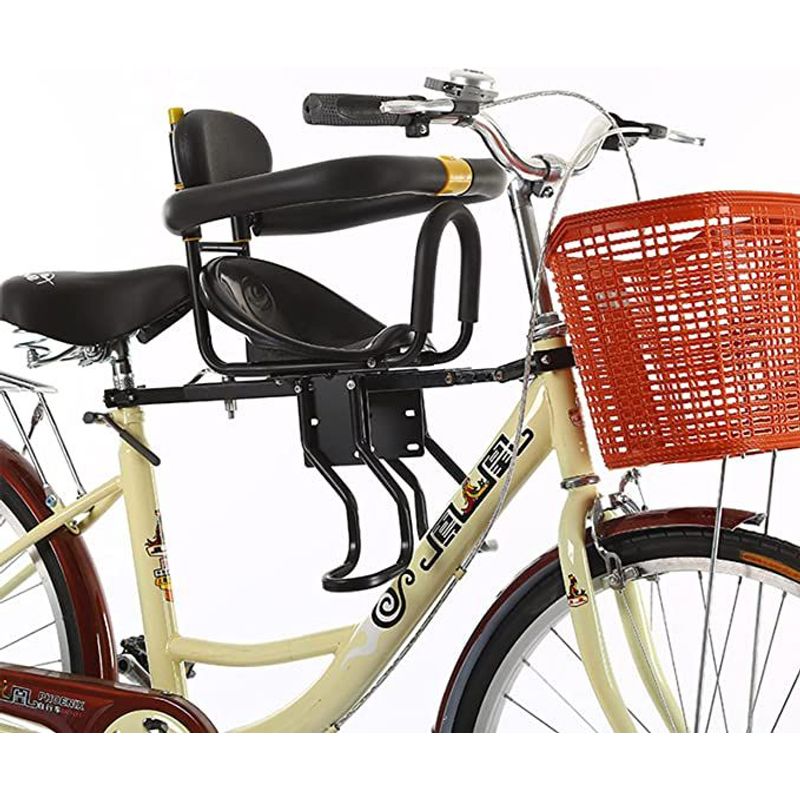 Asiento Delantero Silla Porta Bebe Bicicleta Llevar Niños Silla