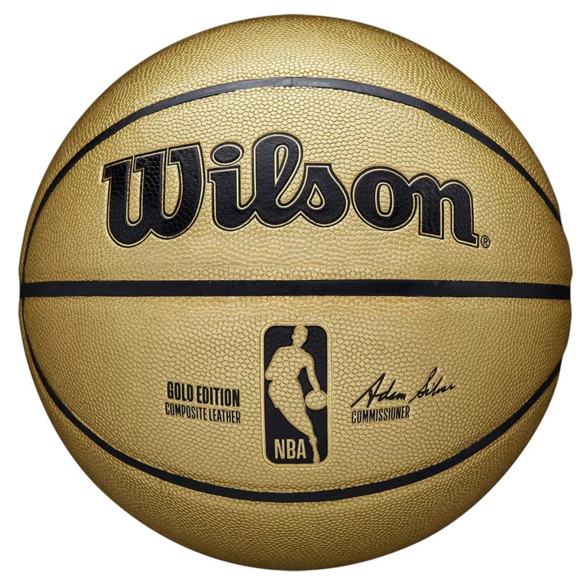 WILSON - PELOTA PARA BASKET WILSON NBA GOLD EDITION – TALLA 7