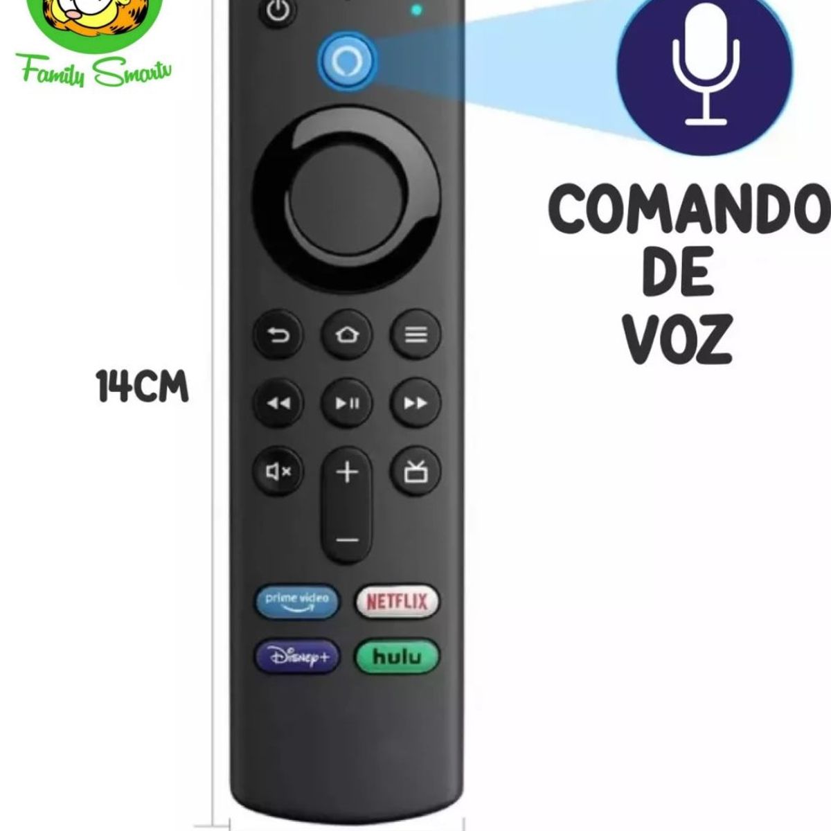 GENERICO - Control Remoto Amazon Fire TV Stick Lite 4k