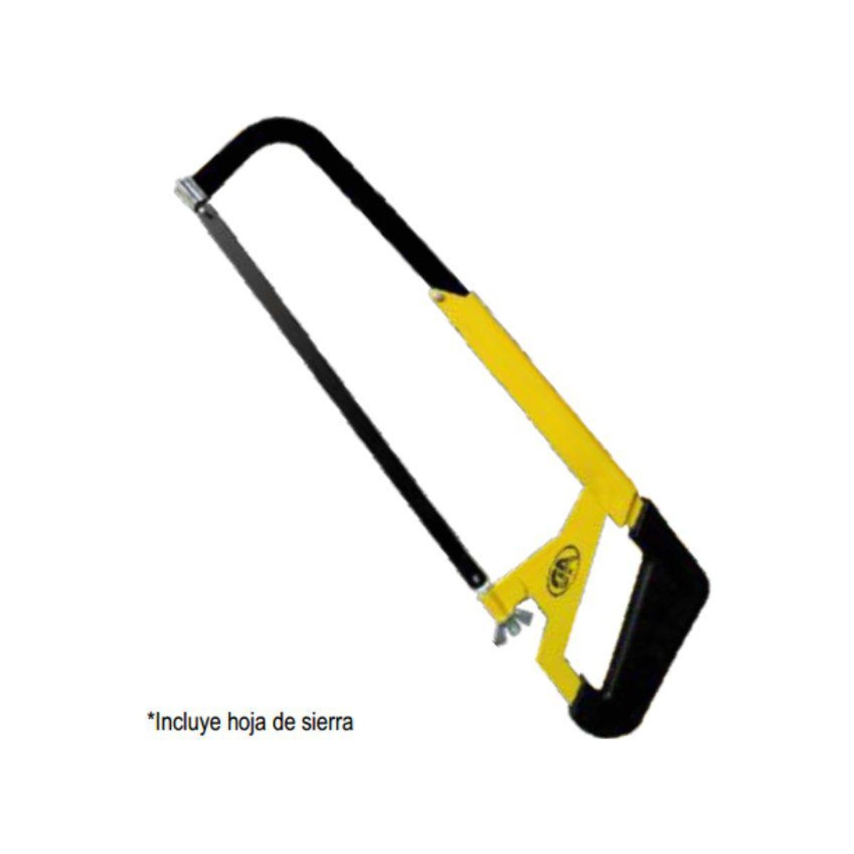C AND A TOOLS - Arco de Sierra Ajustable 12"  C&A  -  Negro  /  Amarillo