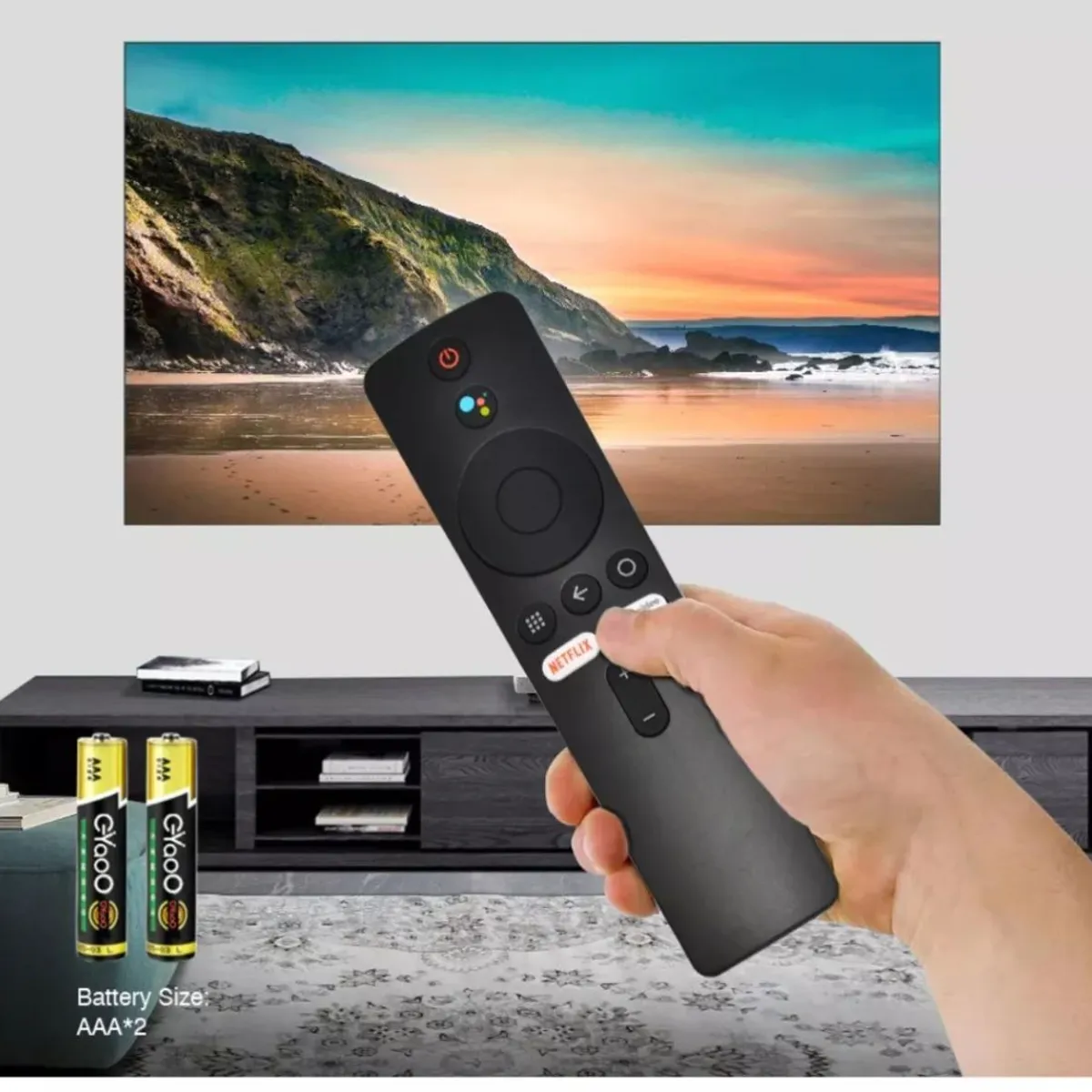 GENERICO - Control Remoto Xiaomi Mi TV Stick  Pilas