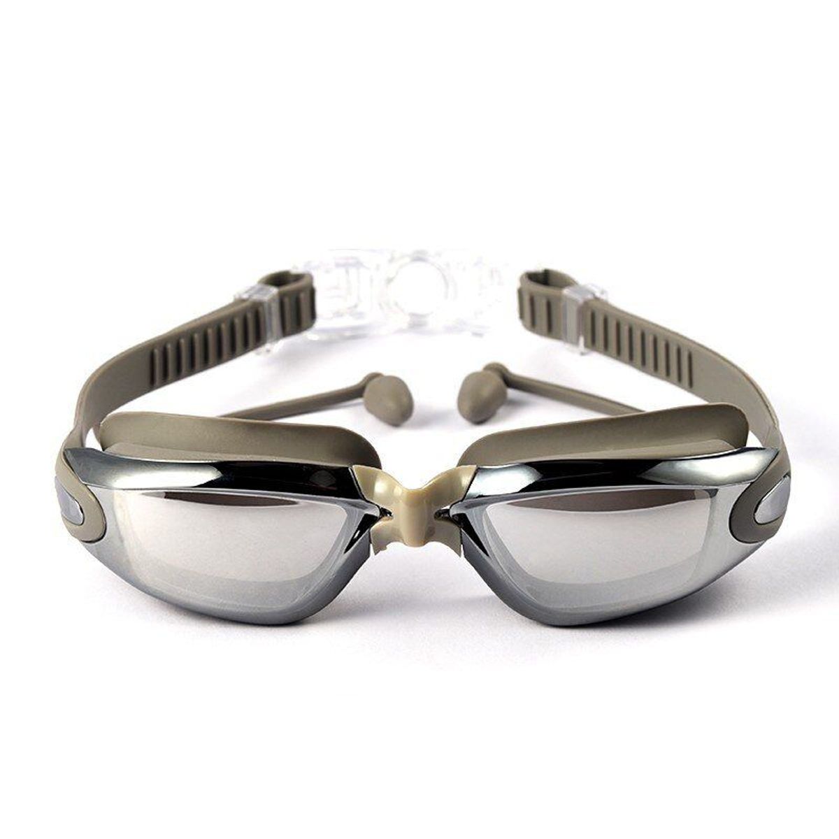 GENERICO - Lentes Natación Antiniebla Full HD  Protección UV Negro