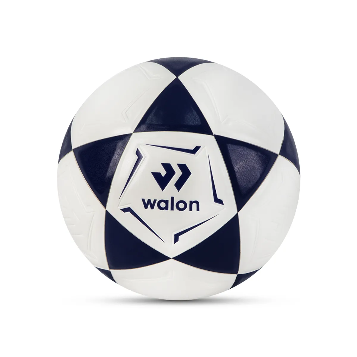 GENERICO - PELOTA DE FÚTBOL WALOM  PVC N5 NEGRO