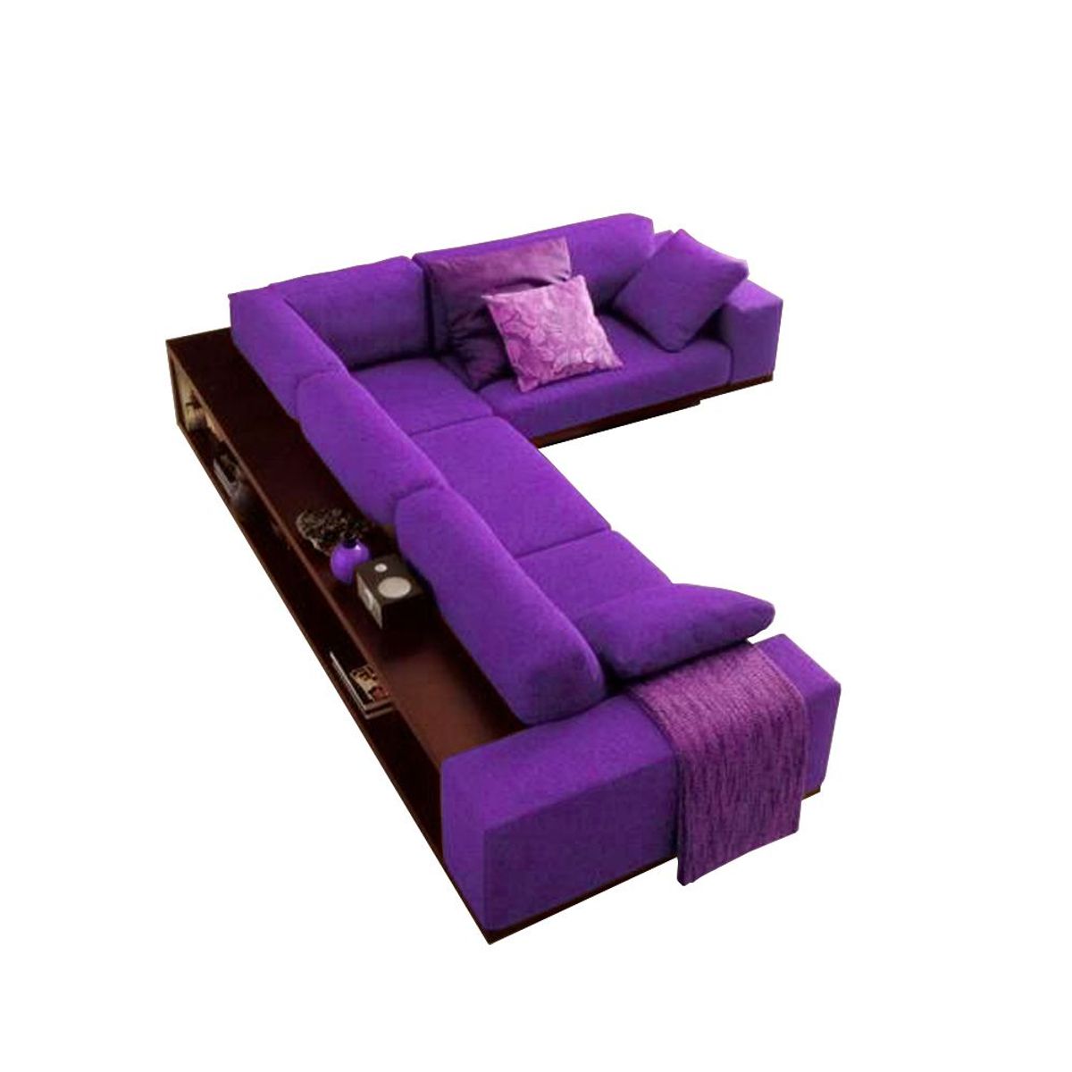 HOME PREMIUM - Seccional Alix Derecho Multifuncional  Violeta.