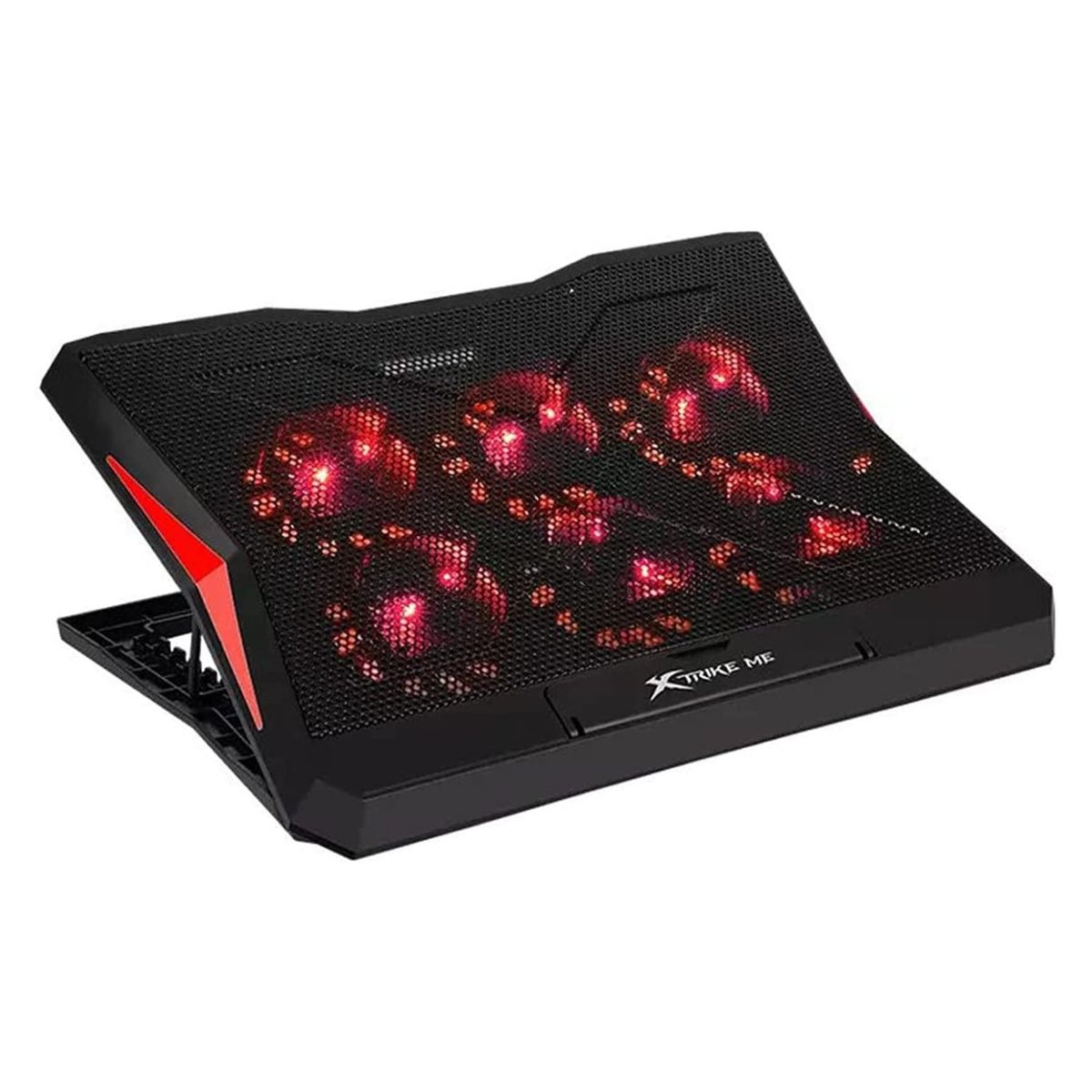 XTRIKE ME - Cooler Base Laptop Xtrike 6 Ventiladores 2 Puertos USB Me FN-811