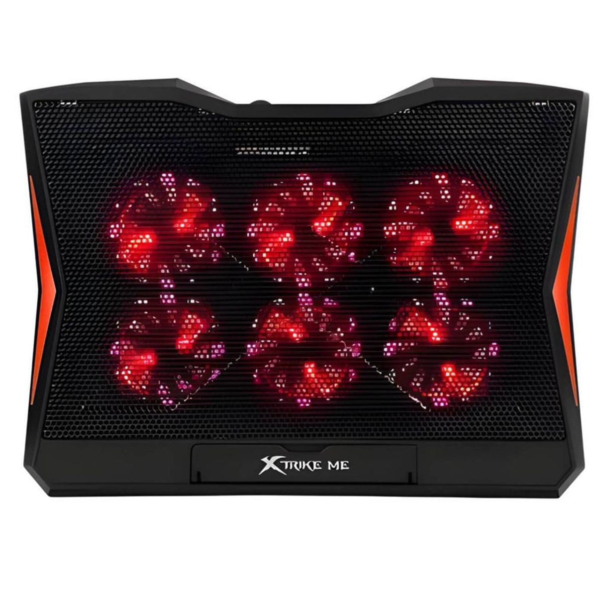 XTRIKE ME - Cooler Base Laptop Xtrike 6 Ventiladores 2 Puertos USB Me FN-811