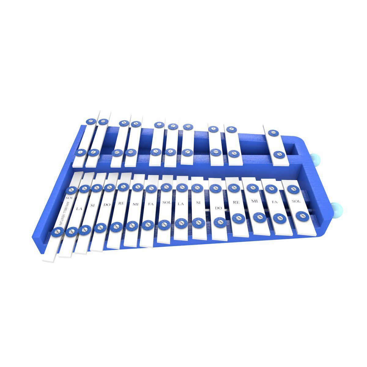 VENTURI - XILÓFONO CROMÁTICO AZUL MÁS FUNDA