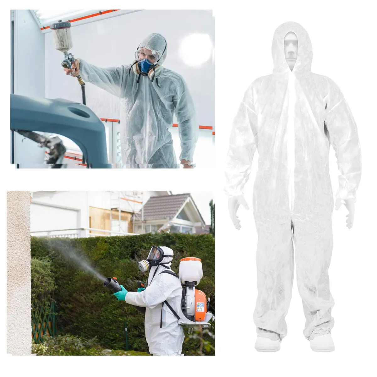 TRUPER - Overol traje tyvek mameluco pintor talla CH truper