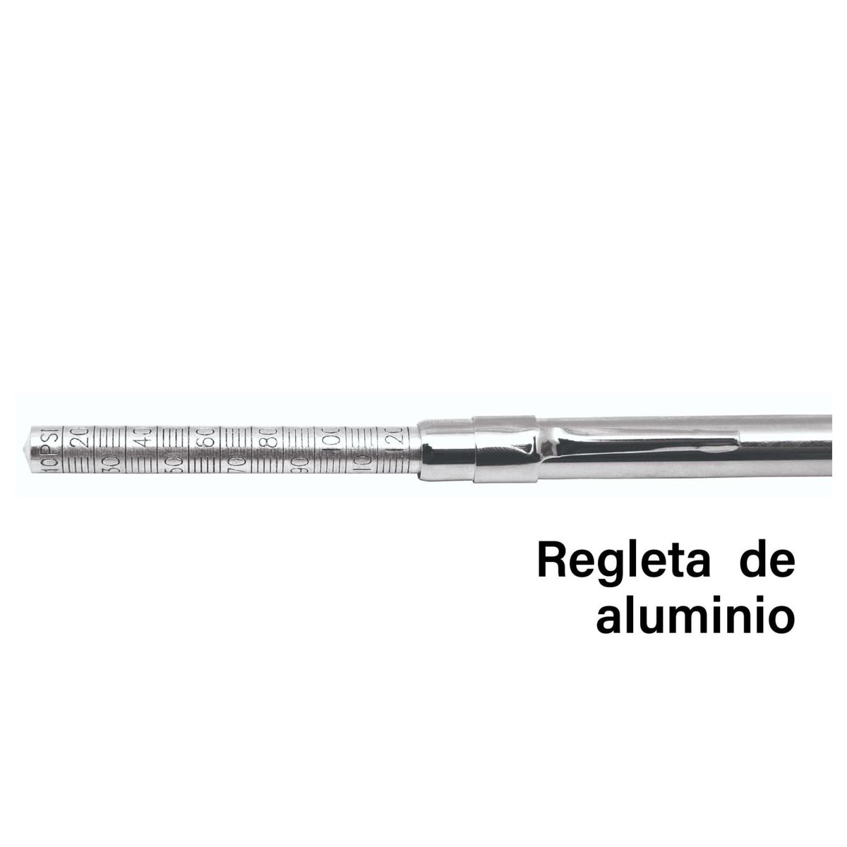 TRUPER - Medidor de aire medidor de llanta 120psi cabeza doble Truper