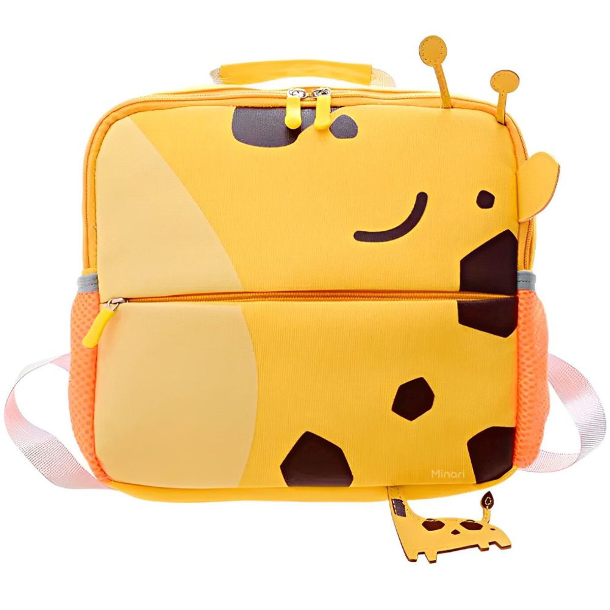 MINARI - Mochila Escolar Infantil para Niños de Animales Jirafita 71M