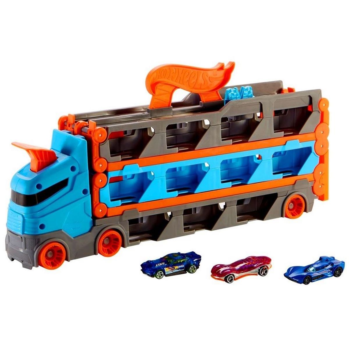 HOT WHEELS - Hot Wheels City Remolque Pista